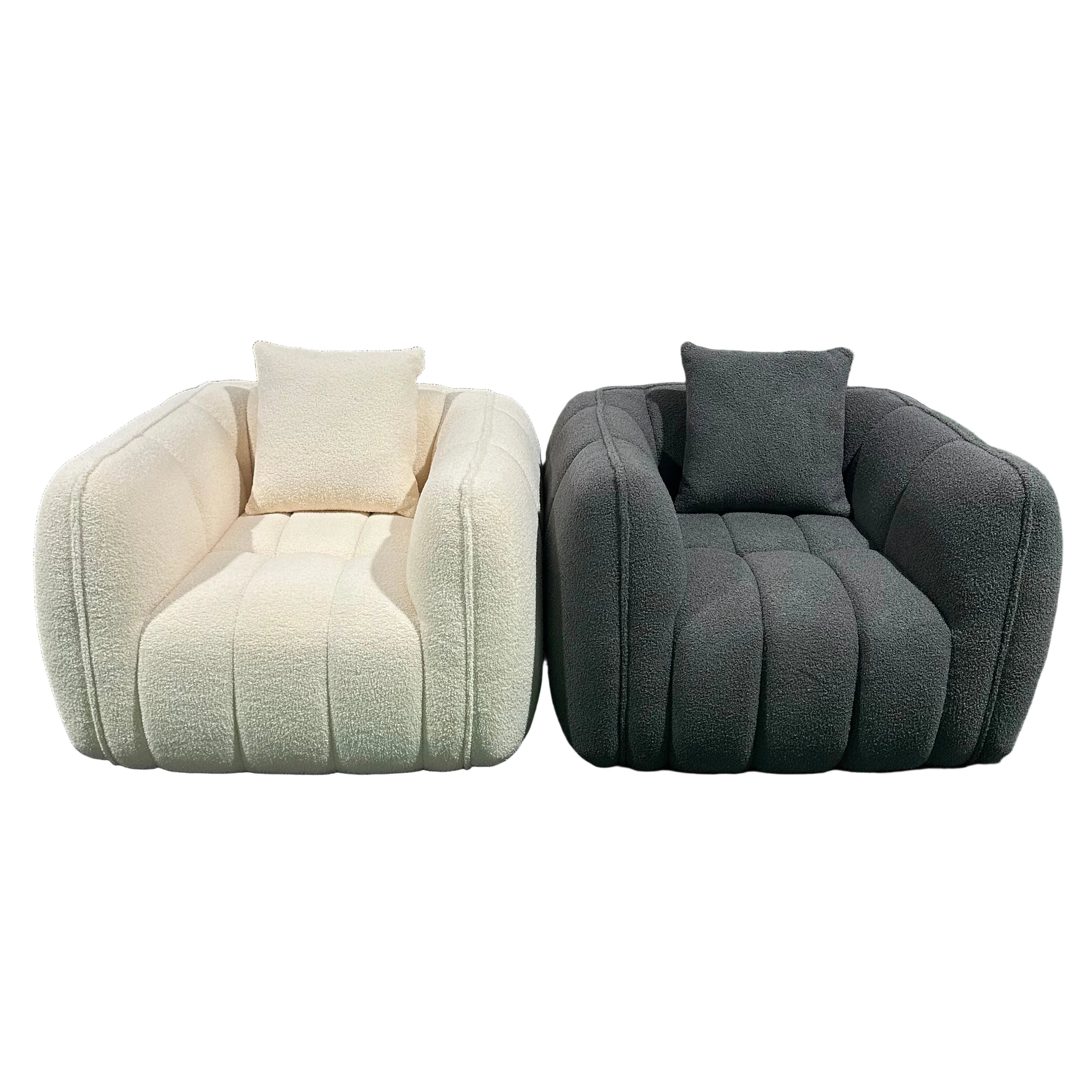 Cloud Comfort Boucl  Armchair