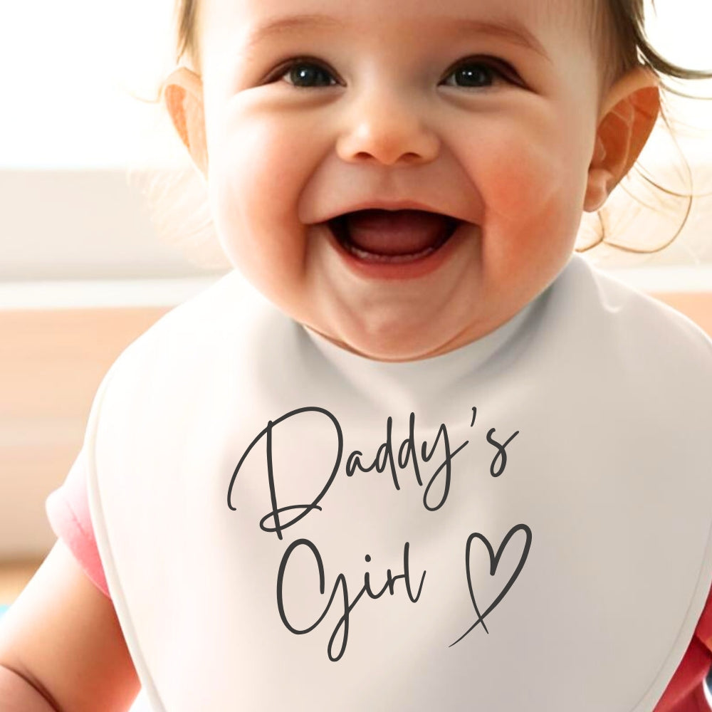 Personalised Daddy's Girl Baby Grow, Vest or Bib with Name