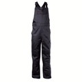 DASSY Dakota 400142 Flame Retardant Kneepad Bib & Brace Overall Black 36" Waist, 32" Leg