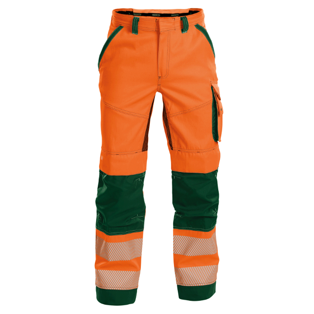 DASSY Odessa 200984 Hi-Vis Kneepad Multi-Pocket Trousers Orange