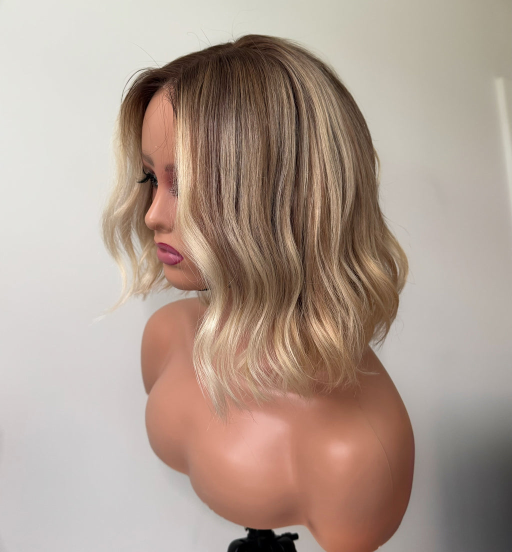 Bronde Bob - 13"X6" Lace Front Human Hair Wig