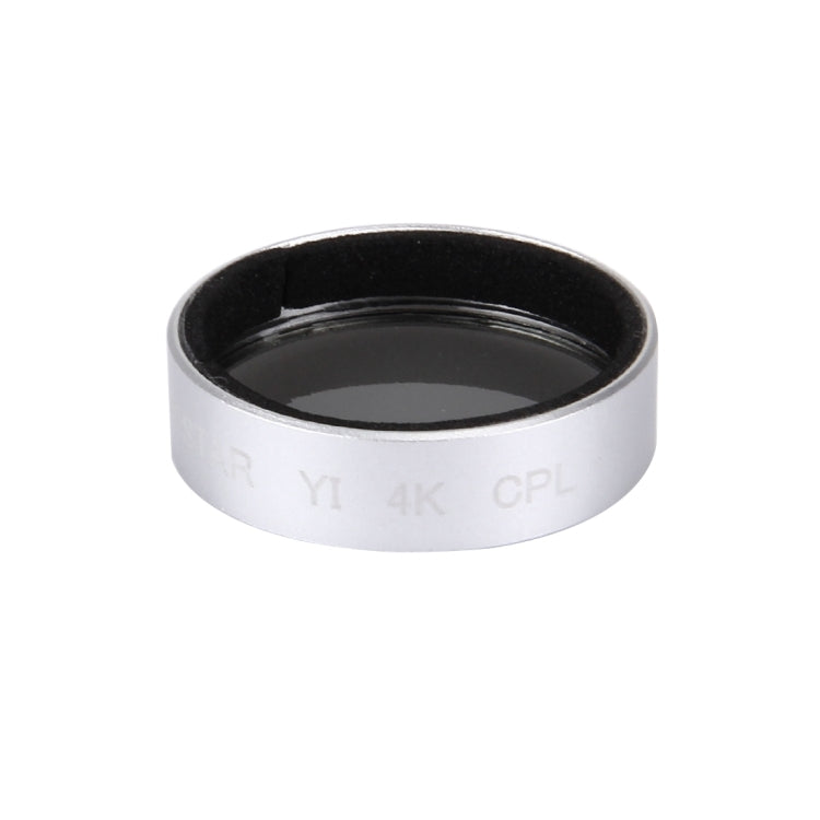 JUNESTAR for Xiaomi Xiaoyi Yi II 4K Sport Action Camera Proffesional CPL Filter(Silver)