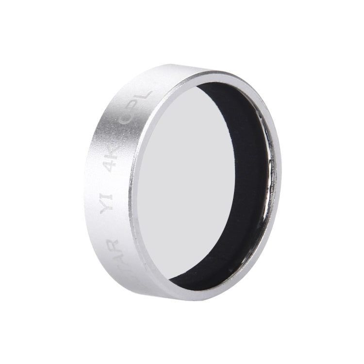 JUNESTAR for Xiaomi Xiaoyi Yi II 4K Sport Action Camera Proffesional CPL Filter(Silver)