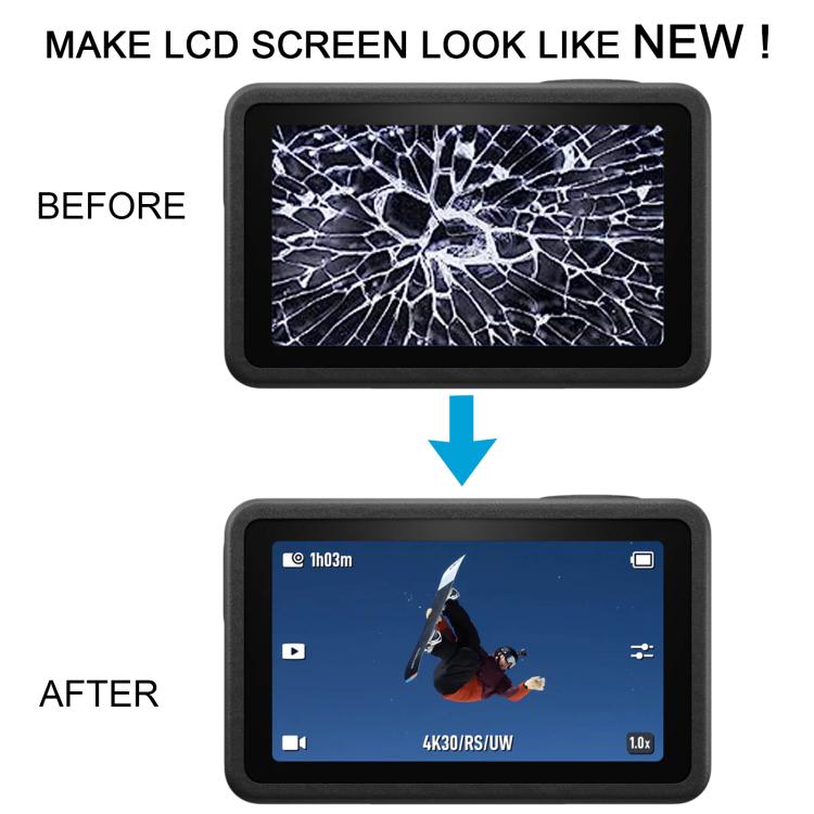 For DJI Osmo Action 5 Pro Original Rear Main LCD Screen Digitizer Full Assembly with Frame, For DJI Osmo Action 5 Pro(Original)