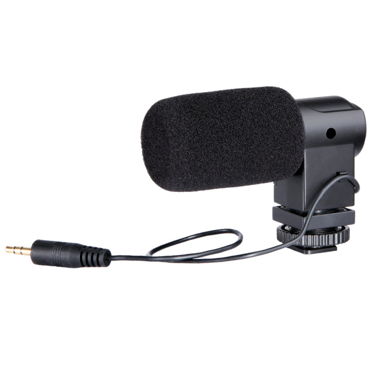 BOYA BY-V01 Stereo X/Y Microphone with Shock Mount & Windshield for Smartphones & Cameras (Black)