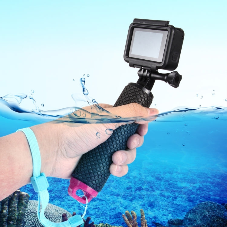 Sport Camera Floating Hand Grip with Adjustable Strap for HERO9/8/7/6/5/4/3+, Xiaomi Xiaoyi Yi, SJCAM