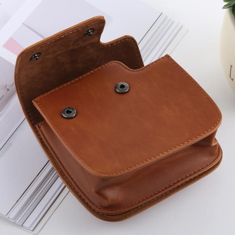 Retro Style Full Body Camera PU Leather Case Bag with Strap for FUJIFILM instax mini 9 / mini 8+ / mini 8, For FUJI  mini 9, For FUJI mini 9