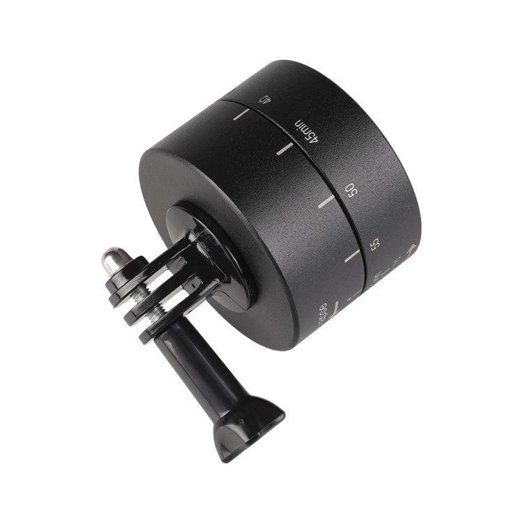 360 Degree Auto Rotation 60 Minutes Time Lapse Stabilizer Tripod Head Adapter for GoPro, 60 Minutes
