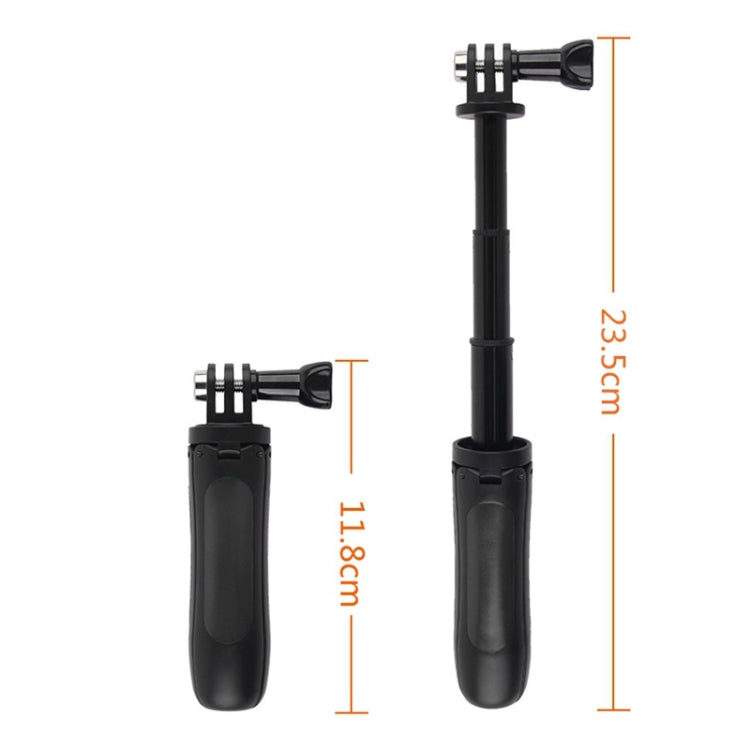 GP446 Multifunctional Mini Fixed Tripod for DJI, Insta360, GoPro and Other Action Cameras, GP446 (Black), GP446 (Grey), GP446 (Blue), GP446 (Red)