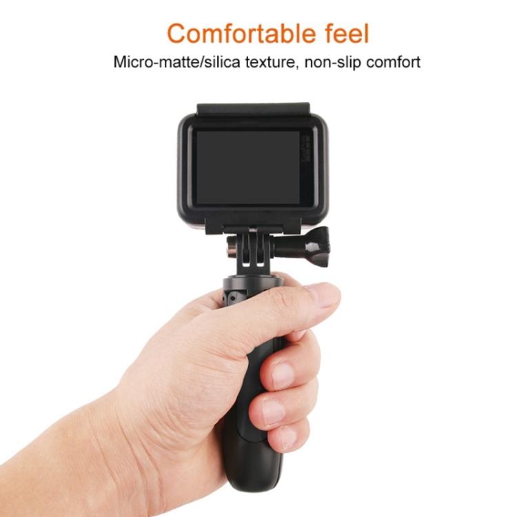GP446 Multifunctional Mini Fixed Tripod for DJI, Insta360, GoPro and Other Action Cameras, GP446 (Black), GP446 (Grey), GP446 (Blue), GP446 (Red)