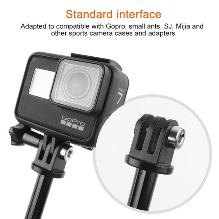 GP446 Multifunctional Mini Fixed Tripod for DJI, Insta360, GoPro and Other Action Cameras, GP446 (Black), GP446 (Grey), GP446 (Blue), GP446 (Red)