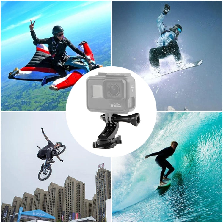 GP451 360° Rotating J-Type Base for GoPro, Insta360, DJI & Action Cameras