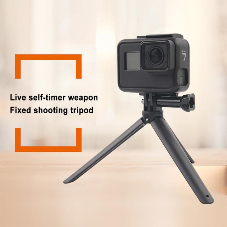 GP456 Tripod Bracket for GoPro, Insta360, DJI and Other Action Cameras and 4-6.8 inch Phones
