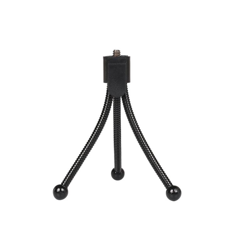Mini Metal Desktop Tripod Mount with UNC1/4 screw interface for DJI, Insta360, GoPro and Other Action Cameras, Max Load: 0.6kg, Mini Metal Desktop