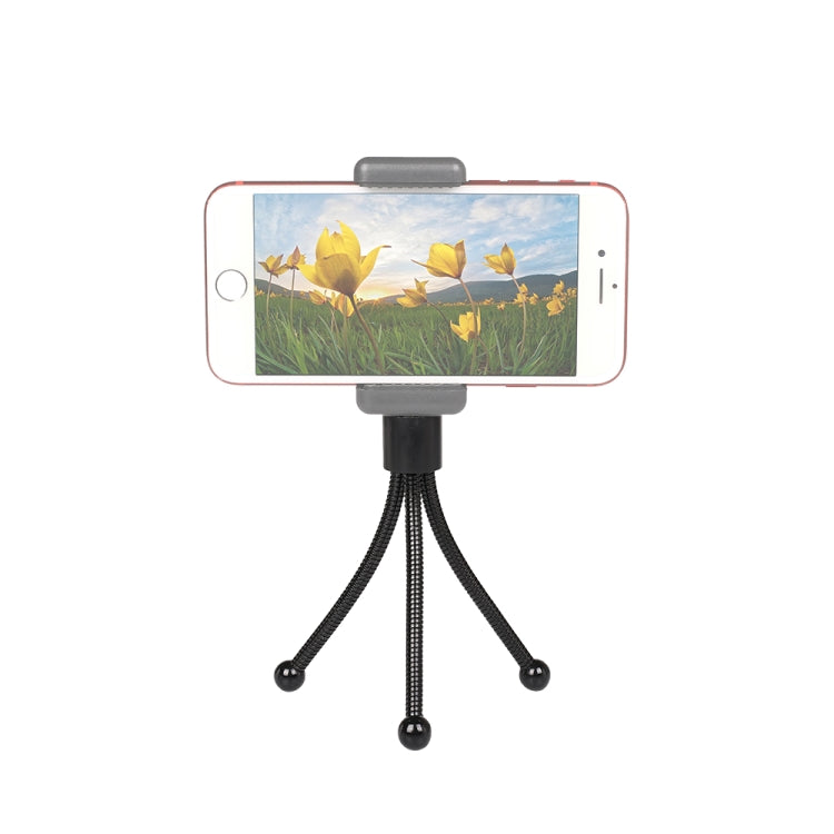Mini Metal Desktop Tripod Mount with UNC1/4 screw interface for DJI, Insta360, GoPro and Other Action Cameras, Max Load: 0.6kg, Mini Metal Desktop