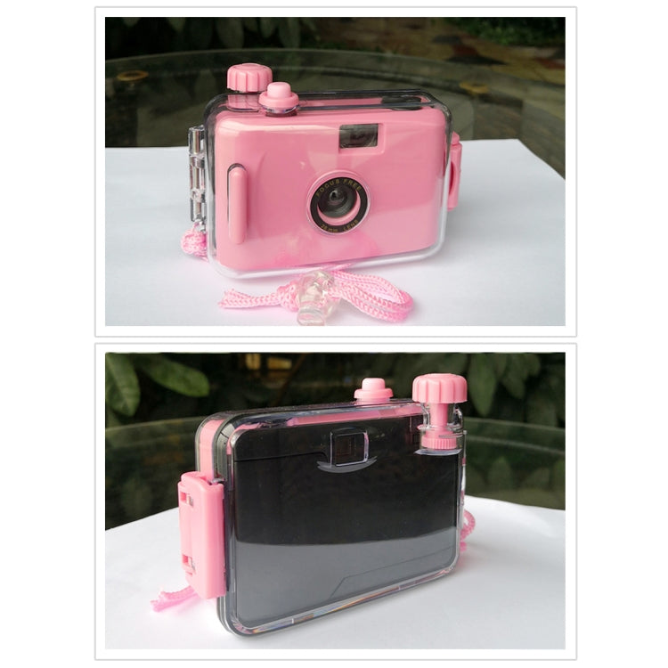 SUC4 5m Waterproof Retro Film Camera Mini Point-and-shoot Camera for Children, Cyan, Red, Baby Blue, White, Yellow, Black, Black White, Dark Blue, Orange, Pink, Purple