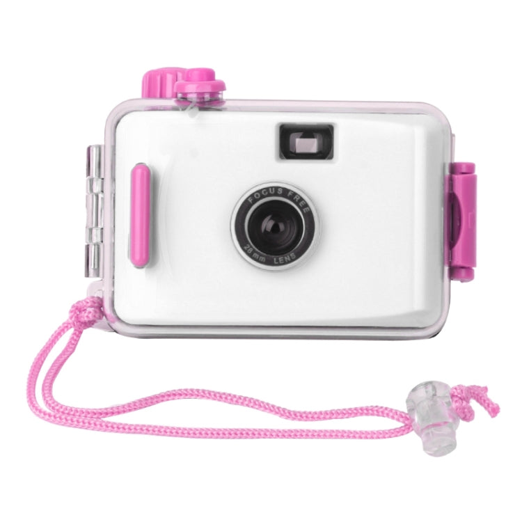 SUC4 5m Waterproof Retro Film Camera Mini Point-and-shoot Camera for Children, Cyan, Red, Baby Blue, White, Yellow, Black, Black White, Dark Blue, Orange, Pink, Purple