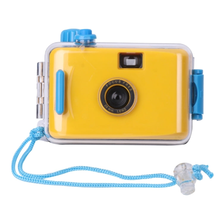 SUC4 5m Waterproof Retro Film Camera Mini Point-and-shoot Camera for Children, Cyan, Red, Baby Blue, White, Yellow, Black, Black White, Dark Blue, Orange, Pink, Purple