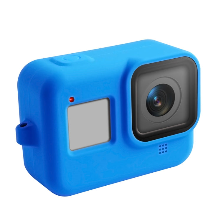 Silicone Protective Case Cover with Wrist Strap for GoPro HERO8 Black, For GoPro HERO8 Black
