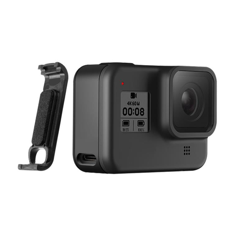 Sports Camera Rechargeable Battery Replacement Cover Side Cover for GoPro HERO8, For GoPro HERO8
