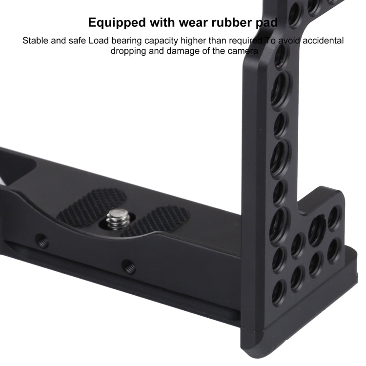 Video Camera Cage Stabilizer for Sony A7 III (A7M3) / A7R3 (A7R III), For Sony A7 III