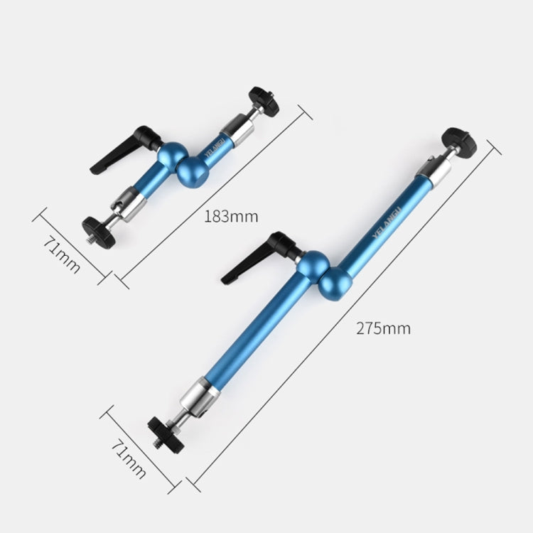 YELANGU 11 inch Adjustable Friction Articulating Magic Arm, 11 inch