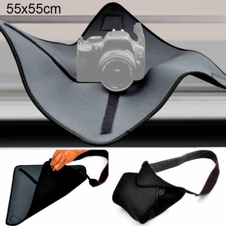 Shockproof Neoprene Bag Magic Wrap Blanket for Canon / Nikon / Sony Camera Lens, Size: 55 x 55cm, 55 x 55cm