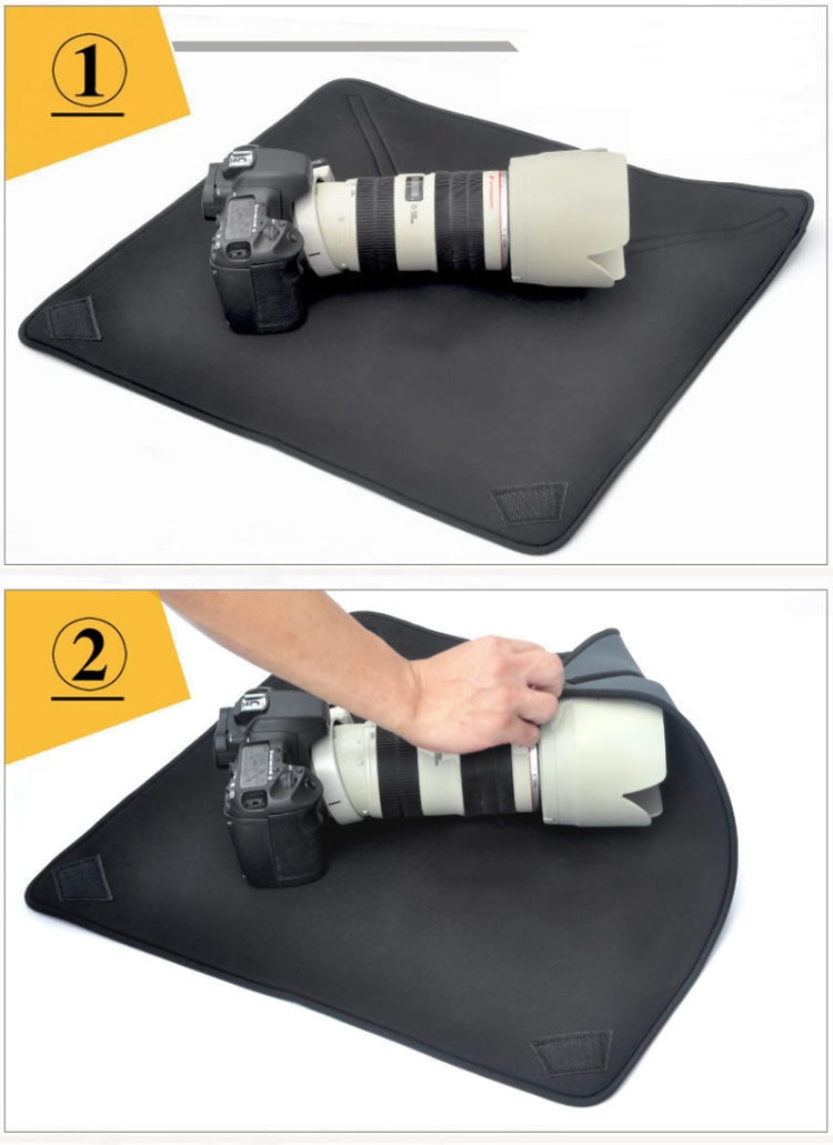 Shockproof Neoprene Bag Magic Wrap Blanket for Canon / Nikon / Sony Camera Lens, Size: 35 x 35cm, 35 x 35cm
