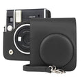 Full Body Camera Retro PU Leather Case Bag with Strap for FUJIFILM instax mini 40, For FUJIFILM instax mini 40