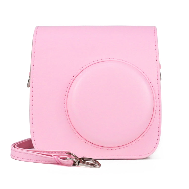 Retro Full Body PU Leather Case Camera  Bag with Strap for FUJIFILM instax mini 7+, For FUJIFILM instax mini 7+