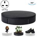 22cm Electric Rotating Display Stand Video Shooting Props Turntable, Load: 50kg, UK Plug, 22cm, UK Plug