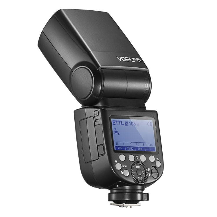 Godox V860 III-C 2.4GHz Wireless TTL II HSS Flash Speedlite for Canon(Black)