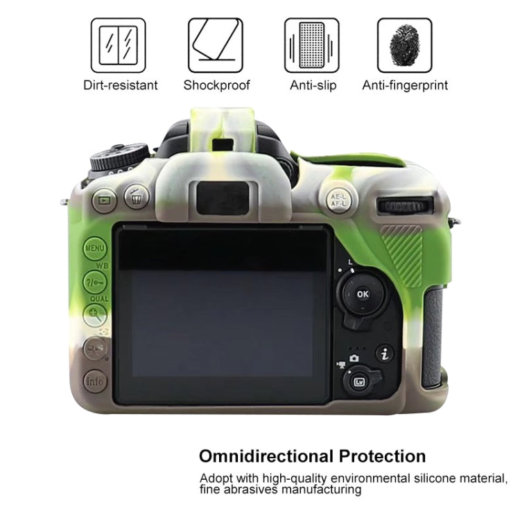 Soft Silicone Protective Case for Nikon D7500, For Nikon D7500