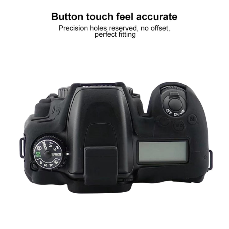 Soft Silicone Protective Case for Nikon D7500, For Nikon D7500
