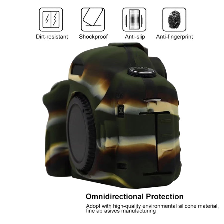 For Canon EOS 5D Mark II Soft Silicone Protective Case, For Canon EOS 5D Mark II