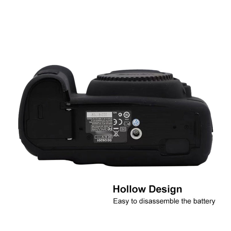 For Canon EOS 5D Mark II Soft Silicone Protective Case, For Canon EOS 5D Mark II