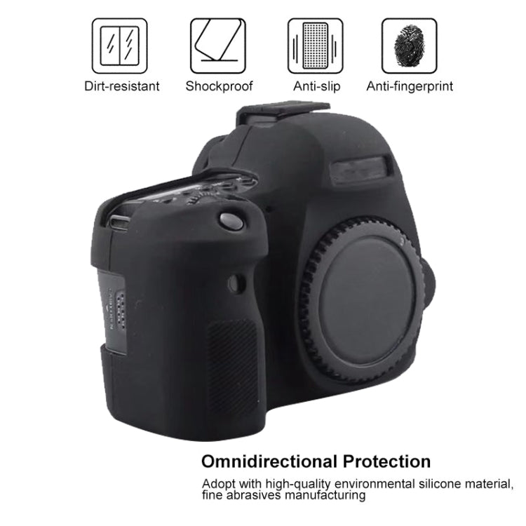 For Canon EOS 6D Mark II Soft Silicone Protective Case , For Canon EOS 6D Mark II