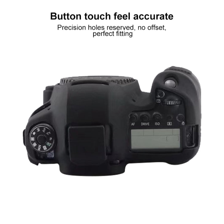 For Canon EOS 6D Mark II Soft Silicone Protective Case , For Canon EOS 6D Mark II