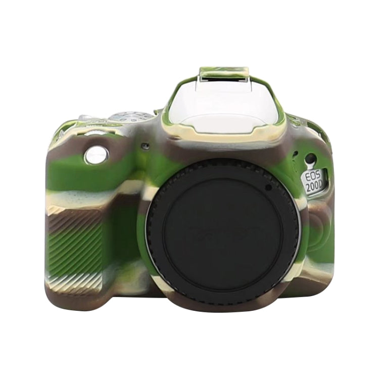 For Canon EOS 200D / EOS 200D Mark II Soft Silicone Protective Case, For Canon EOS 200D / EOS 200D Mark II, For Canon EOS 200D