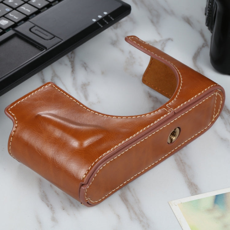 1/4 inch Thread PU Leather Camera Half Case Base for Leica Q2, For Leica Q2