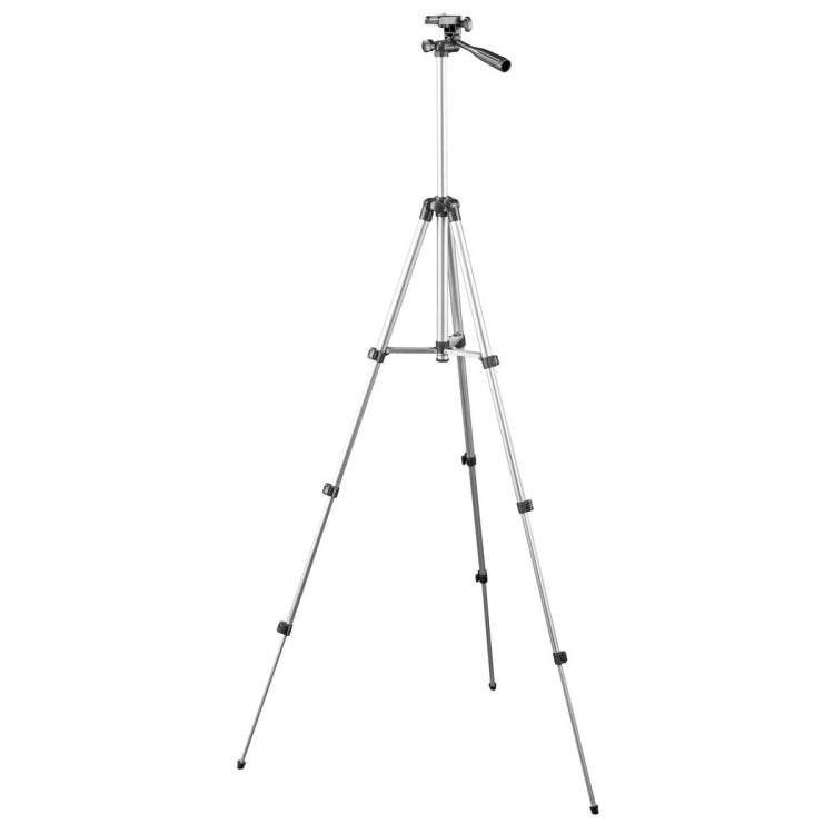 130cm 4-Section Folding Aluminum Alloy Tripod Mount with Three-Dimensional Head, L-3130 Black, L-3130 Champagne Gold, L-3130 Silver