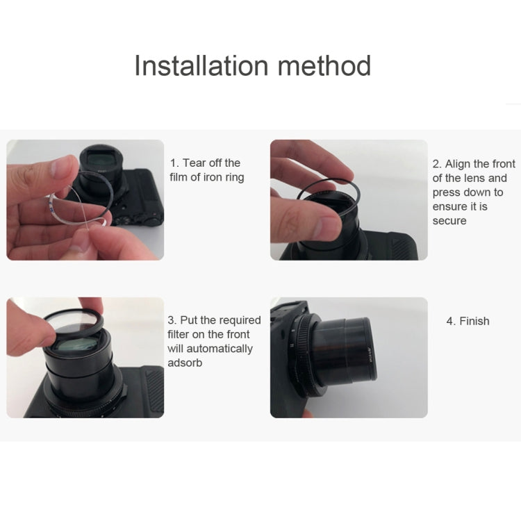 JSR NIGHT Lens Filter for Panasonic LUMIX LX10