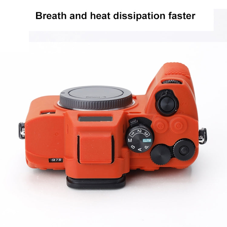 Soft Silicone Protective Case for Sony A7 IV, For Sony A7 IV