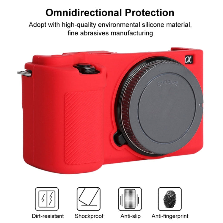 For Sony ZV-E10 Soft Silicone Protective Case, For Sony ZV-E10