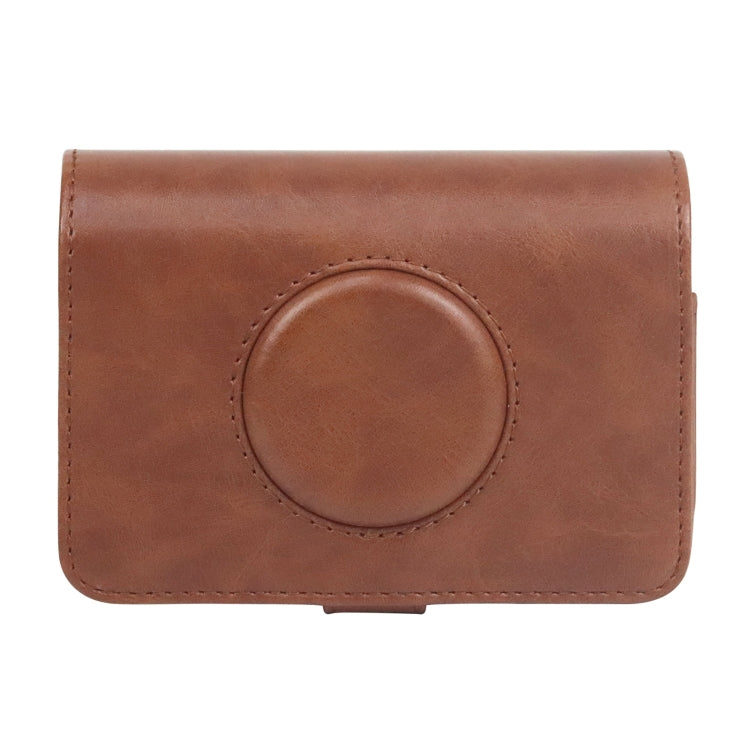 For Kodak PRINTOMATIC Full Body Camera PU Leather Case Bag with Strap, For Kodak PRINTOMATIC