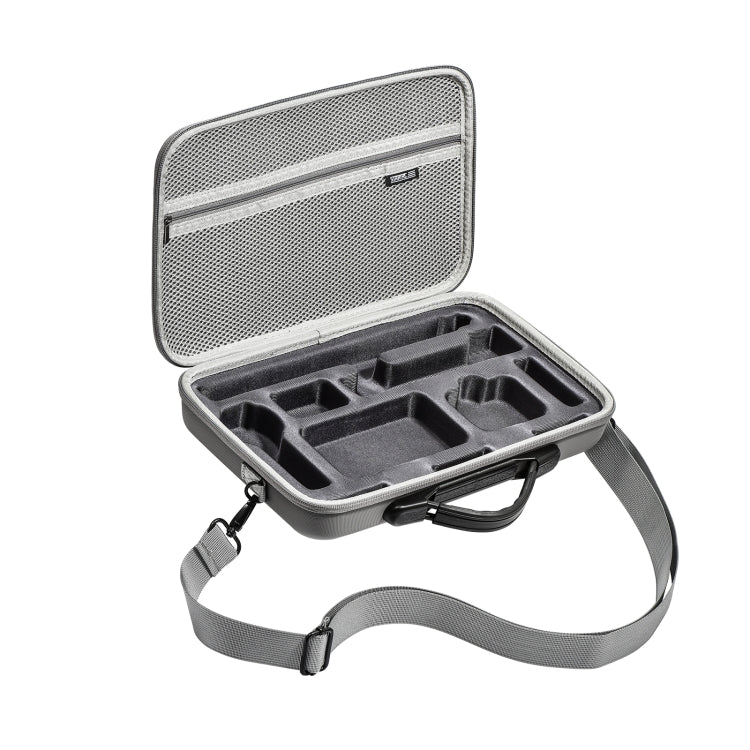 For Insta360 One X3 STARTRC Diamond Texture Camera and Accessories PU Storage Case Bag(Grey)