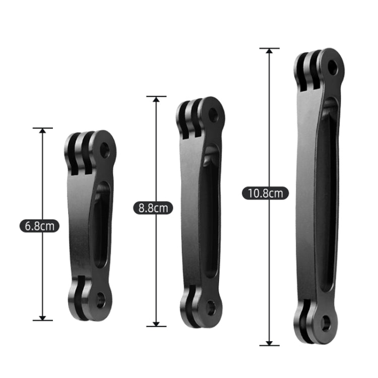 Joint Aluminum Extension Arm for GoPro, Insta360, DJI & Action Cameras, 8.8cm