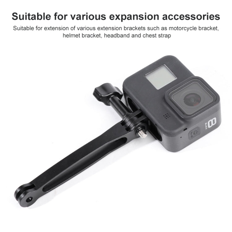 Joint Aluminum Extension Arm for GoPro, Insta360, DJI & Action Cameras, 8.8cm