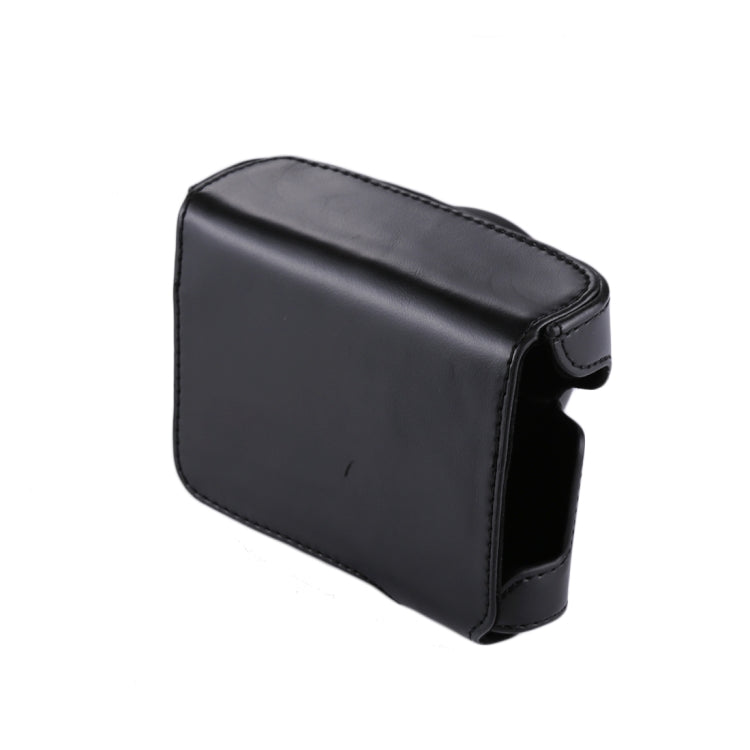 Full Body Camera PU Leather Camera Case Bag with Strap for Panasonic Lumix GF7 / GF8 / GF9 (12-32mm / 14-42mm Lens), For Lumix GF7