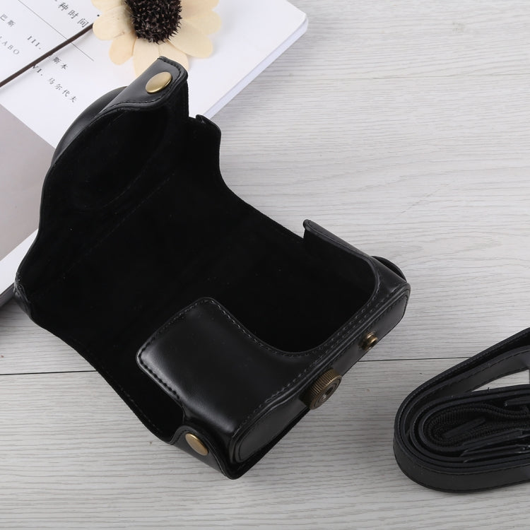 Full Body Camera PU Leather Case Bag with Strap for Canon G16, For G16